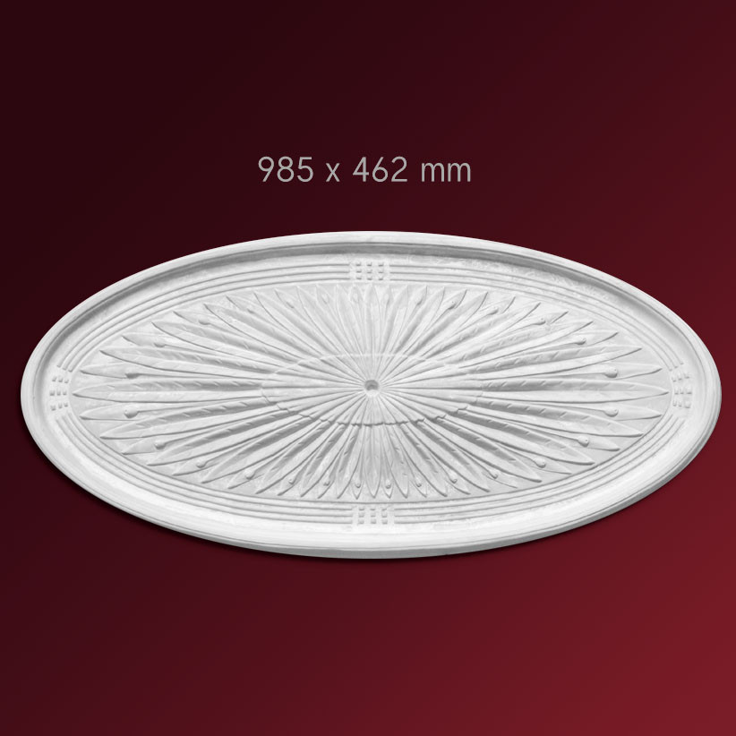 Gips Rosette Jugendstil Momento aus Stuck Roman Living